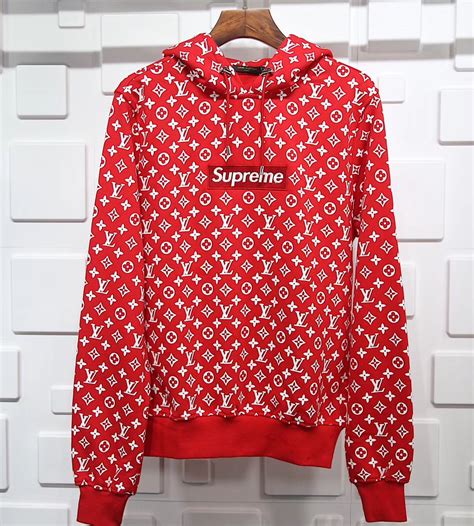 louis vuitton x supreme hoodie price|authentic Louis Vuitton supreme hoodie.